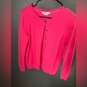 Boden Vibrant Pink Women's 100% Cashmere Cardigan